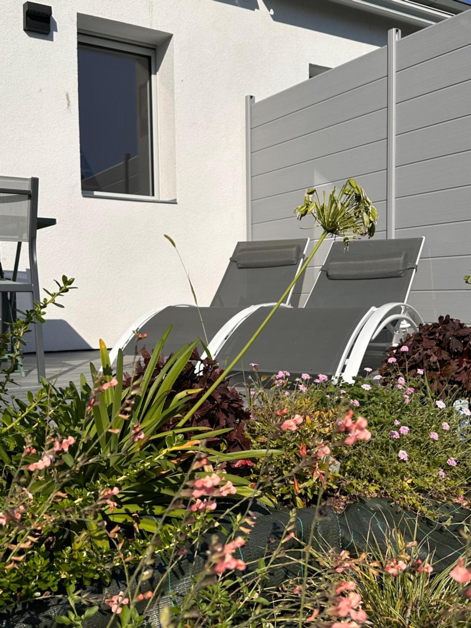 La Villa Perchee Calme, Sauna, Parking Prive Saint-Prix  Eksteriør billede